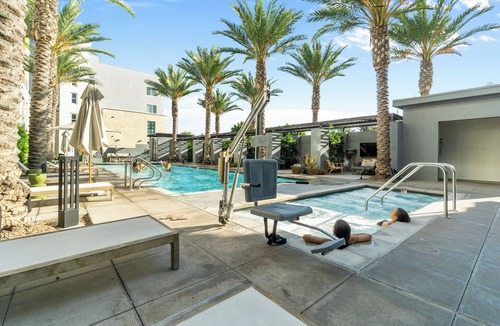 Lincoln Acres Apartment | Stylish 2BR Penthouse with Pool, Hot Tub & 2-Car Garage in La Mesa!