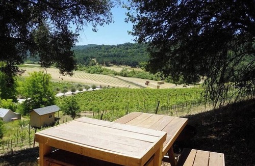 Paso Robles RV Rental | Tentrr Signature Site - Vineyard Glamping - Coleman Outfitted Site