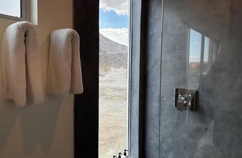 Landers Cabin | The Joshua Tree Goat Mountain Cabin + Hot Tub