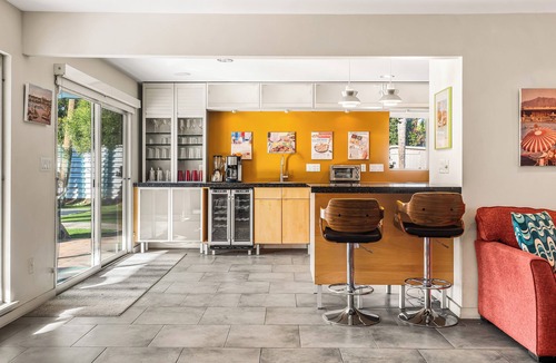 Sunmor House | The Juanita Retreat - Palm Springs Pool Home with Spa, Grill, & Mountain Views