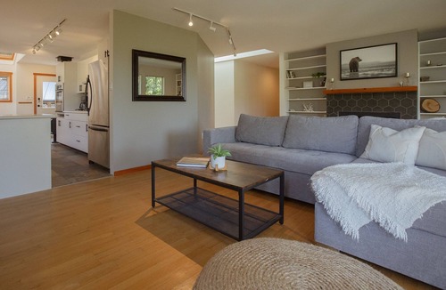 Tonquin Beach House | Tonquin Beach House-Wood Fireplace, EV Charger