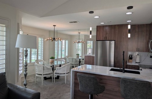 La Quinta Condo | Totally remodeled desert golf oasis & Country Club awaits!