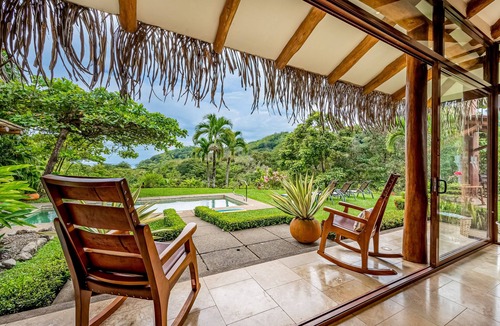 Islita Villa | Tranquil retreat with amazing views of rainforest & ocean, pool, rooftop balcony