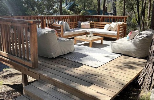 Bass Lake RV Rental | Tranquil Waterfront Hideaway with Forest Views & Outdoor Living in Bass Lake, California