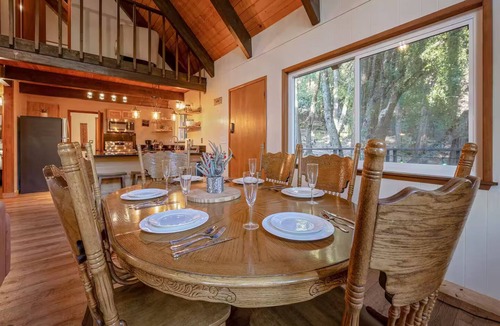 Camp Nelson Cabin | Trout River Cabin Secluded Family Forest Retreat