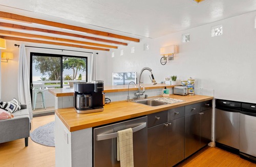 Summerland House | Unique & modern ocean view getaway close to the boardwalk - dog-friendly