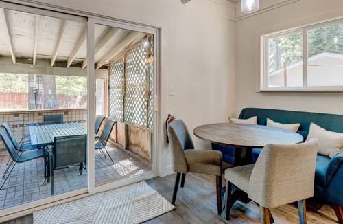 Lower Kingsbury House | Updated home tucked in trees with WiFi, wood-burning stove, & W/D - dogs OK