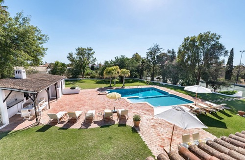 Carvoeiro Villa | Villa Lagoa Azul Benagil-Carvoeiro Pool and private tennis court