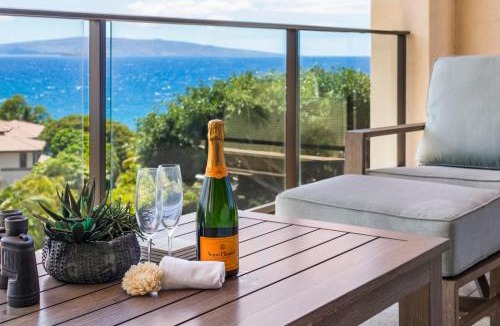 Wailea Apartment | Wailea Beach Villas Penthouse Panoramic Ocean Views 2 Units 6 Bedrooms and Complimentary Rental Car w 6 Nights WBV ML-3485 by KBM Resorts