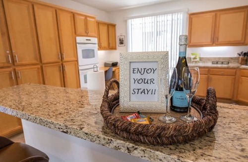 Indio House | Walk to Coachella! Gated Pool Home/3 bathrooms