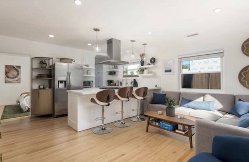 West Beach House | Walk to the Beach & Funk Zone: Hot Tub, Fire Pit
