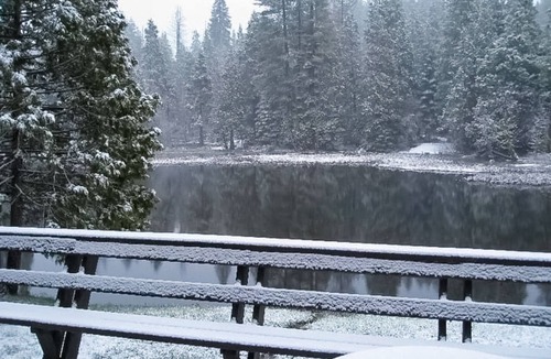 Sierra Cedars House | Waterfront getaway with fireplace & furnished deck - close to lake