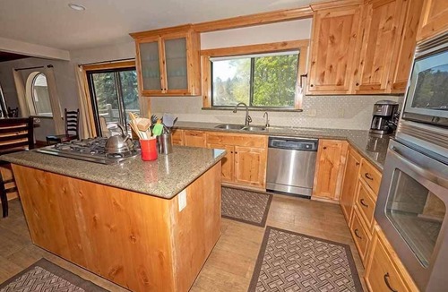 Tahoe Keys House | Waterfront Tahoe Keys Home with Private Boat Dock, Hot Tub & Mt. Tallac Views
