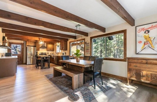 Chamberlands House | Whimsical Cabin with Deck - 1 Mile to Lake Tahoe