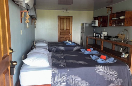Drake Bay Cabin | Willy's Fish Camp. All rooms, ocean view, walk to town! Hillside Hotel in Drake