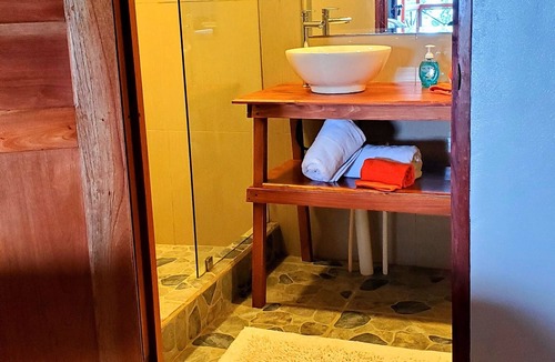 Drake Bay Cabin | Willy's Fish Camp. All rooms, ocean view, walk to town! Hillside Hotel in Drake