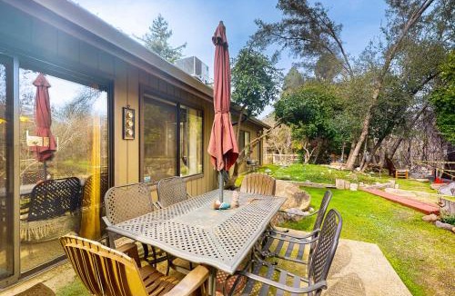 Three Rivers House | Yard & Patio: Quiet & Well-Stocked Riverside Home