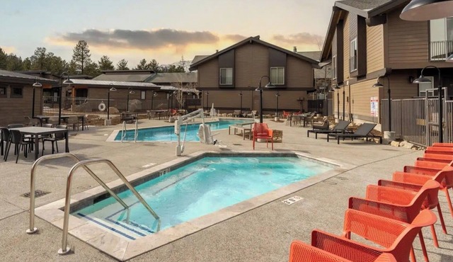 2 Inviting Alpine Units with Board Games & Fire Pits, Perfect for Relaxing