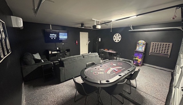 A family friendly home, with a touch of casino!