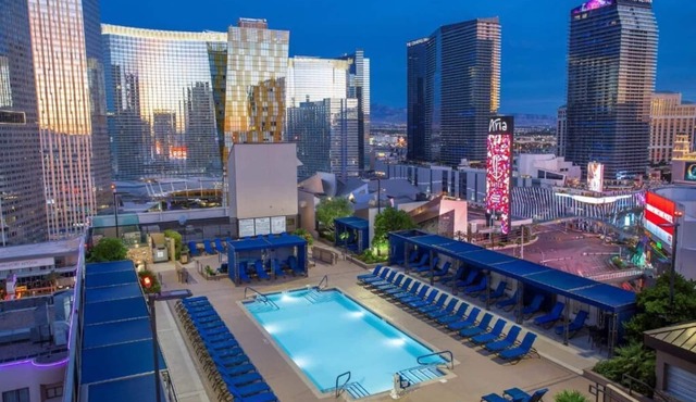 A Hilton Vacation Club of the Polo Towers Villas, on prime LasVegas Strip locatn
