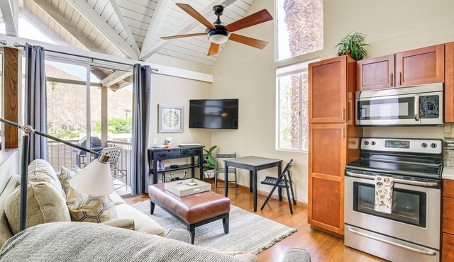 Balcony & Views: Pet-Friendly Indian Wells Unit