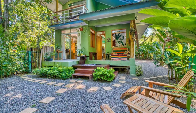 Beachfront Villa in Punta Uva - Air Conditioned