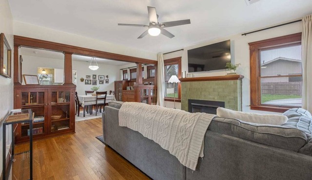 Beautifully restored historic home walking distance to downtown and easy access to the 198, shopping and restaurants.