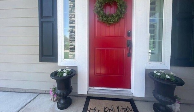 Behind The Red Door, you will find your home away from home
