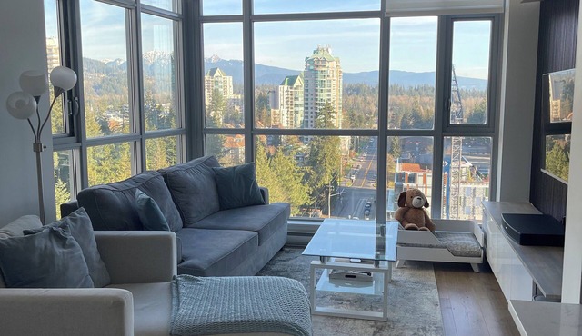 Bright spacious modern condo home away from home
