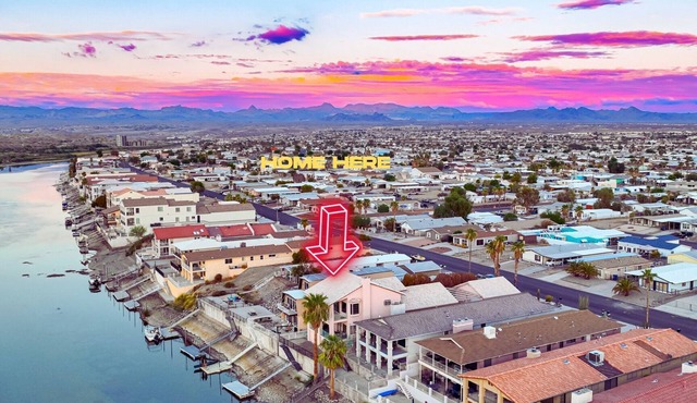 Bullhead City Riverfront Home with Dock!
