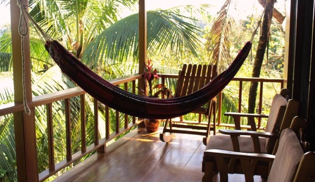 Bungalow Casa Bosque, with balcony and sea view