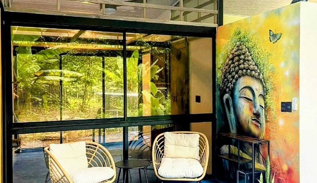Butterfly Buddha Bungalow in the Playa Negra Jungle