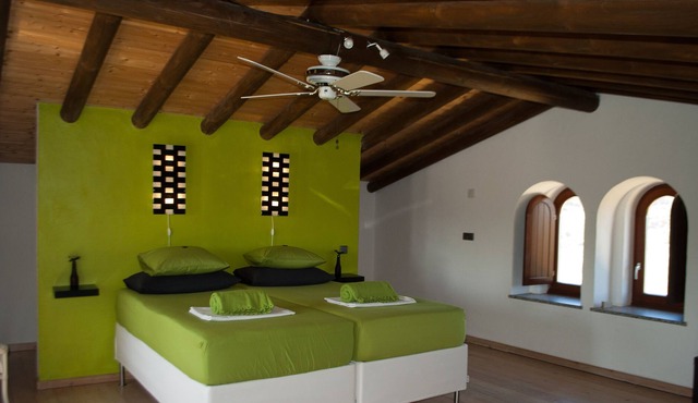 Casa Grande is a rural Penthouse at the 1st and 2nd floor of the old farm.