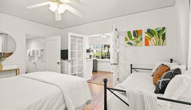 Coastal retreat with patio, sun deck, & kitchenette - 2-minute walk to beach