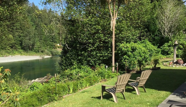 Come relax and play with family and friends at the River's Edge.