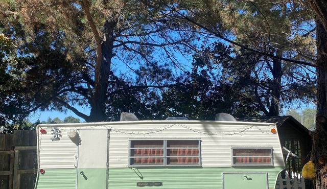 Cozy Vintage Trailer Wine Country Retreat