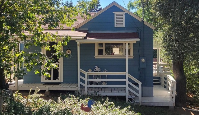 Cristine's Cozy Cottage in the Woods; Close to Town & Pet Friendly Fenced Yard!