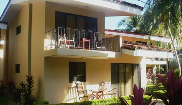 Dulces Suenos beach condo located in a private community w/pool & parking walking distance to the beach