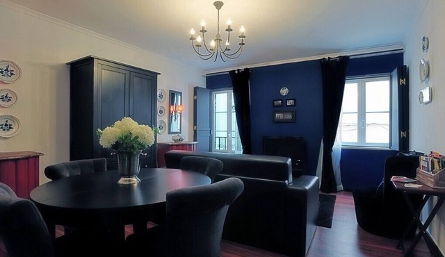 Duplex apartment, modern and sophisticated while maintaining originality traits