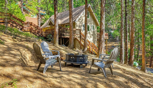 Family Cabin Near Pinecrest Lake-Game Deck + Firepit!