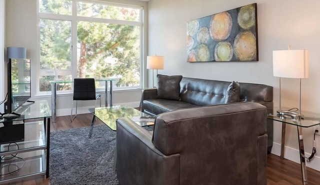 Fully Furnished 1BR | Kitchen & Laundry | Pool | Mountain View