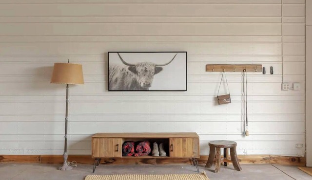 "Glamping" in a Renovated Country Barn