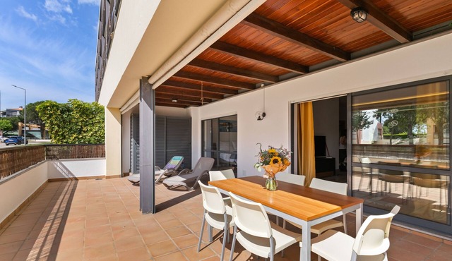 Holiday Apartment "Marina Park" with Private Terrace, Shared Pool & Wi-Fi