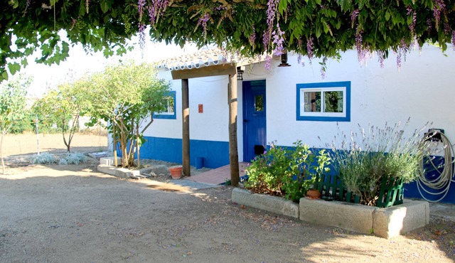 Holiday house in rural area overlooking the dam of Caia.