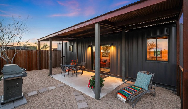 Horses and Dogs Welcome! Container Dwelling