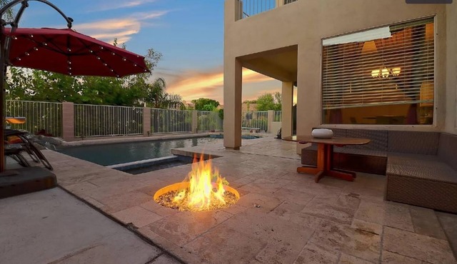 Hot Tub Time Machine And A Fire Pit
