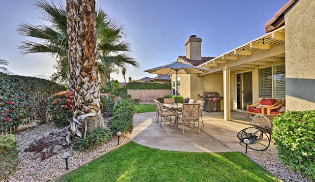 Indian Palms Resort Home w/Yard & Community Perks