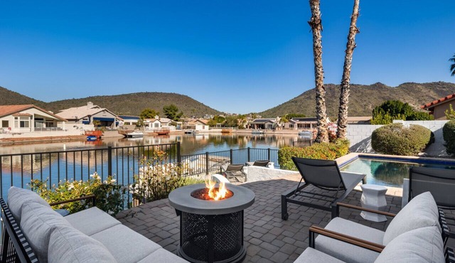 Live at the Lake with Heated Pool, Private Dock & Boat