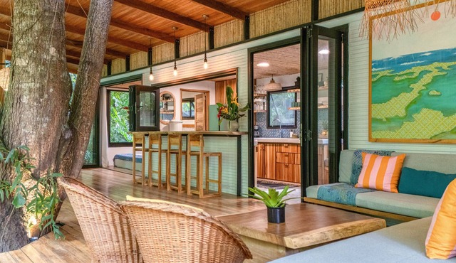 Luxury home, in private nature sanctuary, steps to the stunning Cocles Beach!