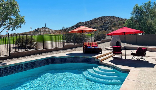 Luxurious Golf Course Views-Private Pool +2 King Suites-Sleeps 8